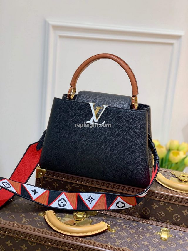 LOUIS VUITTON-M59020 블랙 루이비통 카퓌신 MM