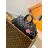 LOUIS VUITTON-M81010 루이비통 블랙 모노그램 데님 키폴 XS