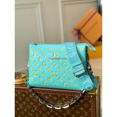 LOUIS VUITTON-M58627 루이비통 민트그린 모노그램 송아지 가죽 쿠상 PM