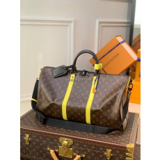 LOUIS VUITTON-M45866 루이비통 플뤼오레상 옐로우 모노그램 마카사르 키폴 반둘리에 50