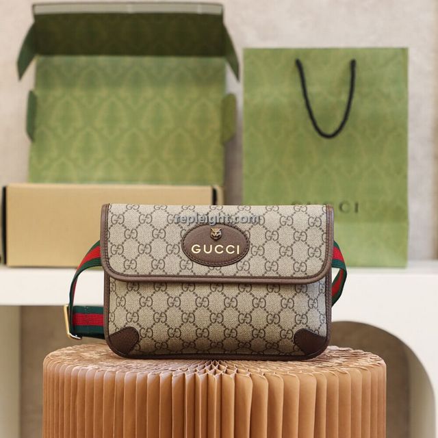 GUCCI-493930 8745 구찌 GG 수프림 웹 벨트 백