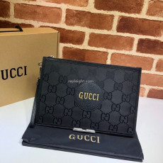 GUCCI-625598 1000 구찌 블랙 에코 GG 나일론 오프 더 그리드 파우치