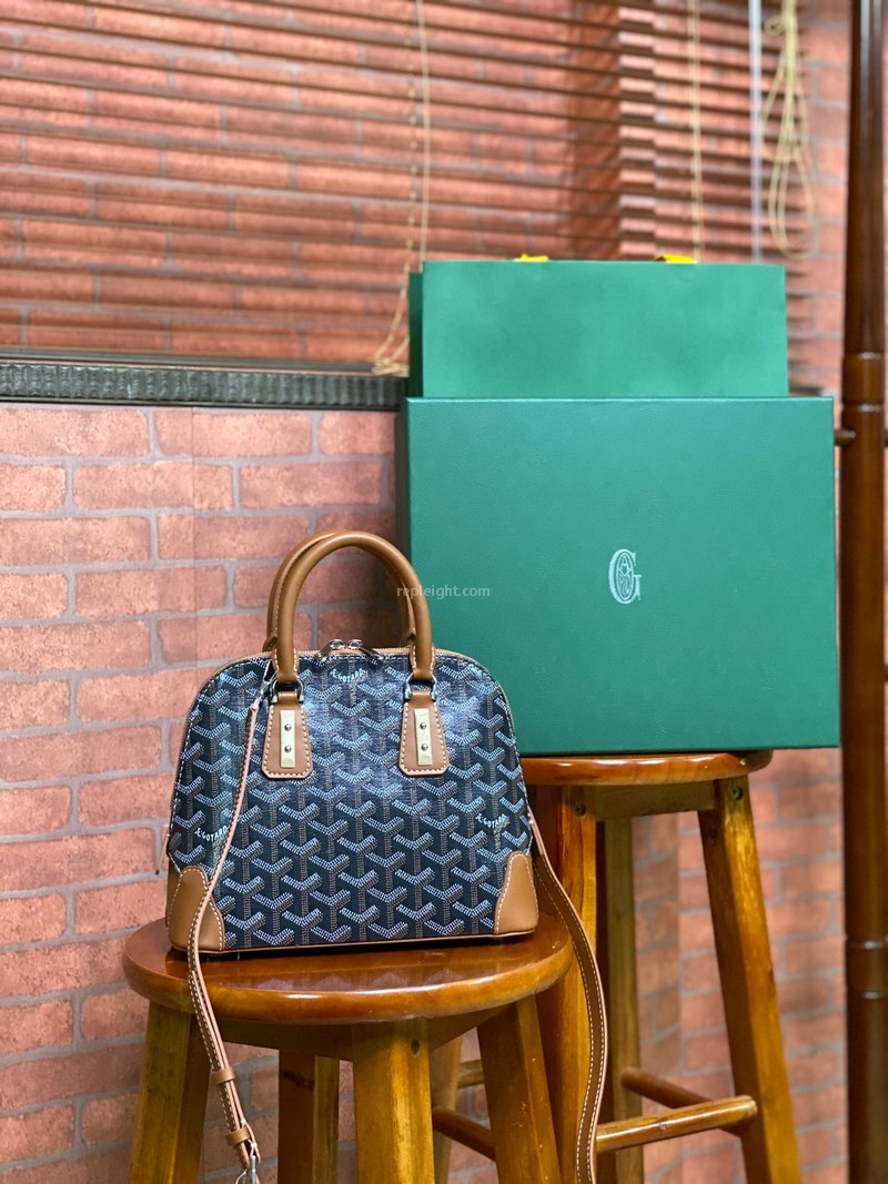 GOYARD-고야드 VENDOME 방돔 MINI 핸드백 블랙텐