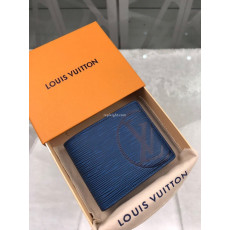 LOUIS VUITTON-M63515 루이비통 에삐 레더 LV 써클 시그니처 Bleu Azur 멀티플 월릿