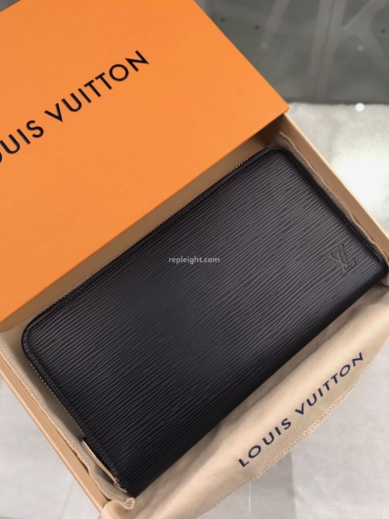 LOUIS VUITTON-M60632 루이비통 에삐 레더 Noir 지피 오거나이저