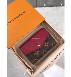 LOUIS VUITTON-M61273 루이비통 모노그램 사라 멀티 카드 월릿 푸시아