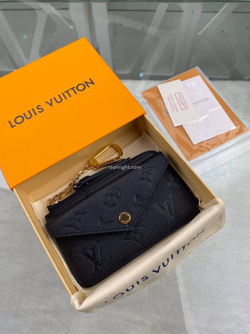 LOUIS VUITTON-M69421 루이비통 느와르 모노그램 앙프렝뜨 카드 홀더 렉토 베르소