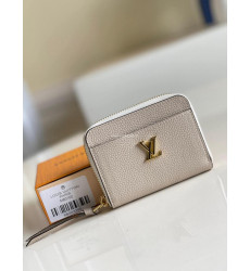 LOUIS VUITTON-M80100 루이비통 그레이지 카프스킨 락미 지피 코인 퍼스