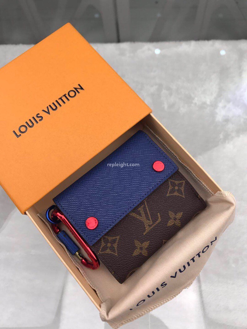 LOUIS VUITTON-M63041 루이비통 모노그램 금속 디테일 컴팩트 월릿 포켓 오거나이저