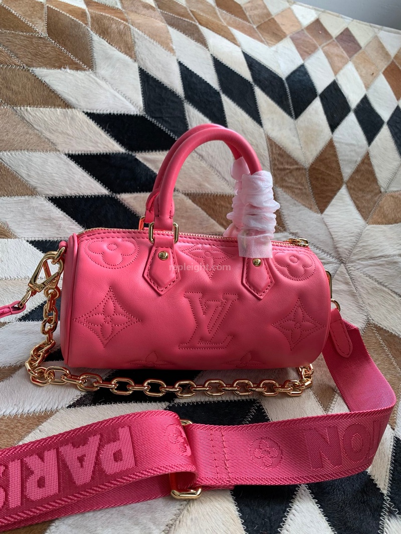 LOUIS VUITTON-M59826 루이비통 핑크 모노그램 퀄팅 빠삐용 BB