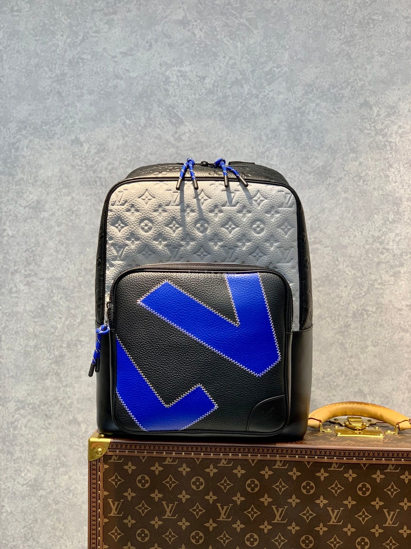 LOUIS VUITTON-M59924 루이비통 블랙/그레이 모노그램 토뤼옹 딘 백팩