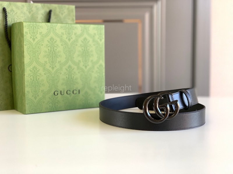 GUCCI-414516 18YXV 1000 [GG 마몽] 씬 벨트 3.0CM