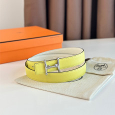 에르메스-HERMES MORS H BELT BUCKLE & REVERSIBLE LEATHER STRAP 24MM (1)