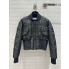 DIOR - 디올 327C14A2827_X9000 MACROCANNAGE CROPPED BOMBER JACKET