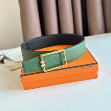 에르메스-HERMES TUBE H BELT BUCKLE & REVERSIBLE LEATHER STRAP 38MM