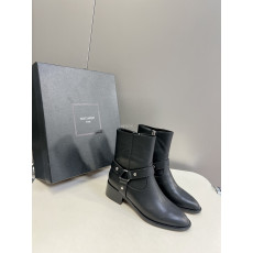 YSL-입생로랑 6342251YL001000 클래식 WYATT 라이더 부츠