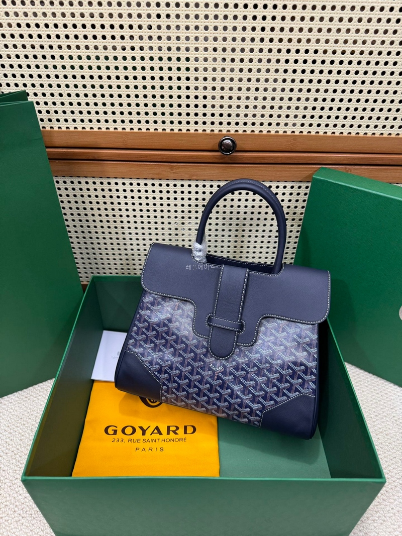 GOYARD-고야드 카바스 사이공 토트 백 (8)