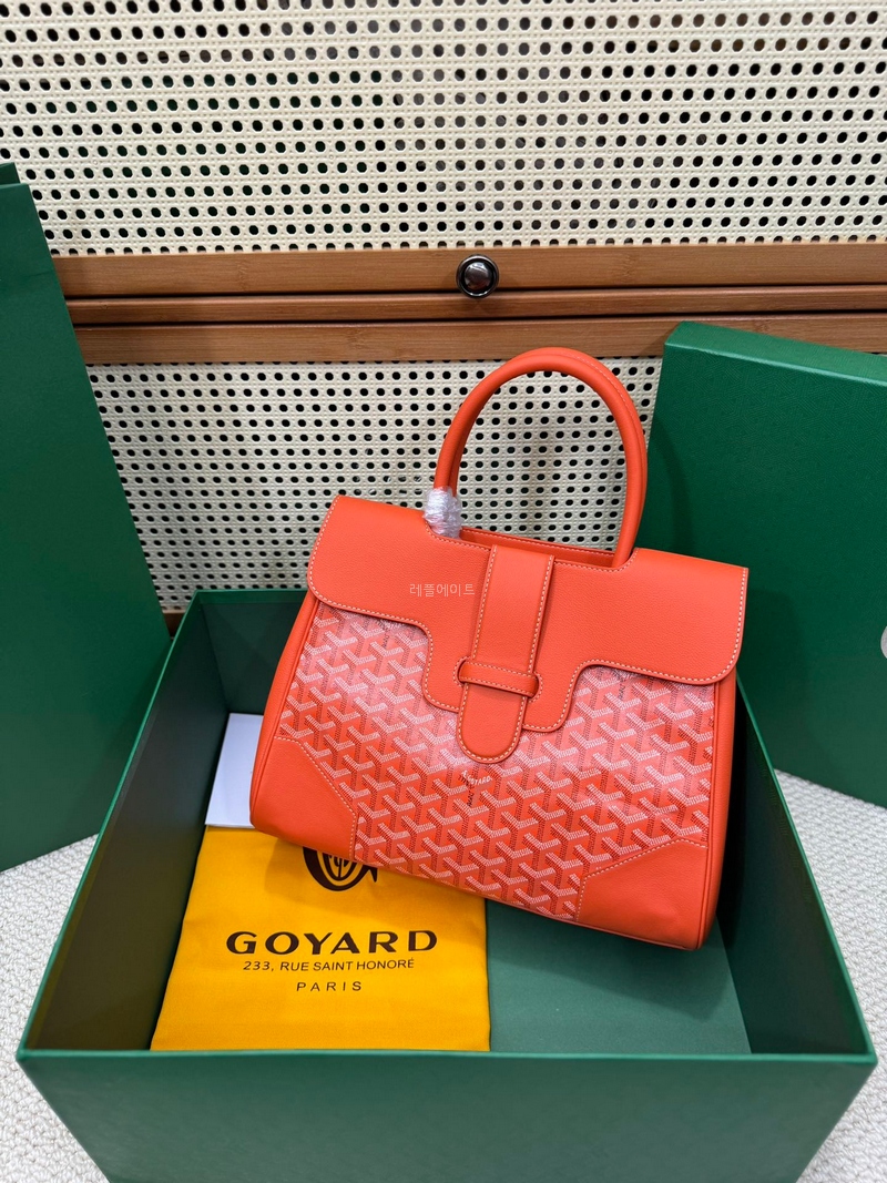 GOYARD-고야드 카바스 사이공 토트 백 (7)