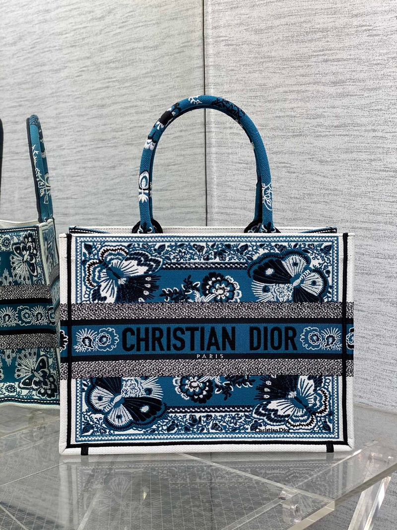 DIOR- 디올 M1296ZESE_M49E Dior Book Tote 미디엄 백