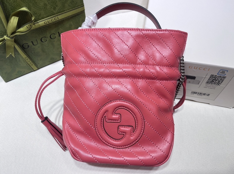 GUCCI- 구찌 760313 AACP7 6701 [구찌 블론디] 미니 버킷백