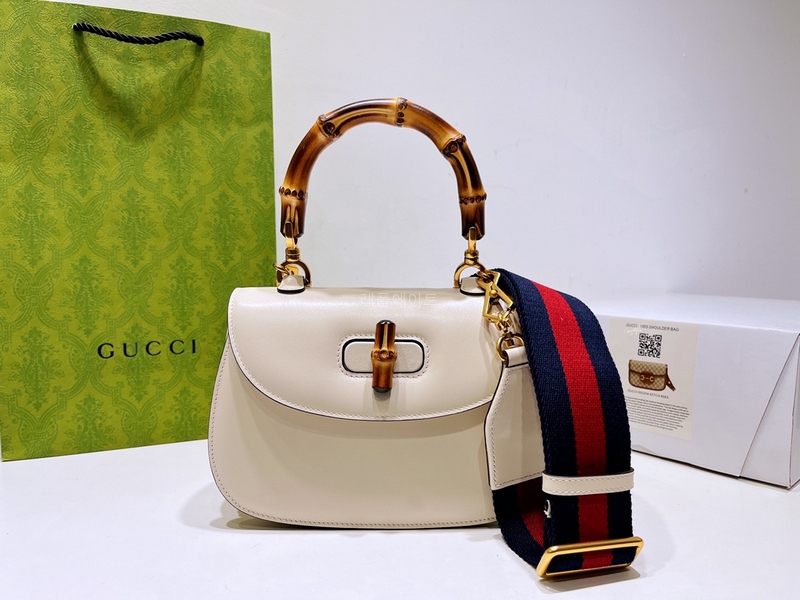 ‎GUCCI-구찌  675797 10ODT 8454 [구찌 뱀부 1947] 스몰 탑 핸들백