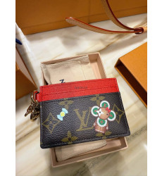 LOUIS VUITTON-루이비통 M12215 LV XMAS VIVIENNE LV 참 카드 홀더