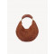 CHLOE-끌로에 CH25US902P0826M Clay Brown 라피아 Summer Banana 호보백