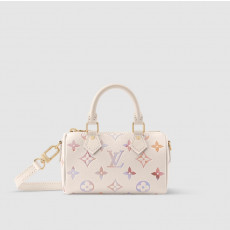 LOUIS VUITTON-루이비통 M25591 크렘 모노그램 나노 스피디