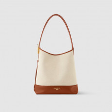 LOUIS VUITTON-루이비통 M25468 에크루 캔버스 로우 키 호보 PM