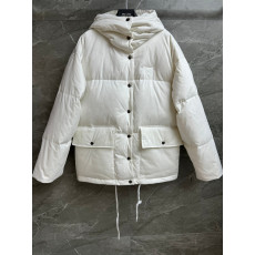 PRADA- 프라다 292290_17K9_F0009_S_OOO 중간 무게의 후드 소프트 패브릭 다운 재킷