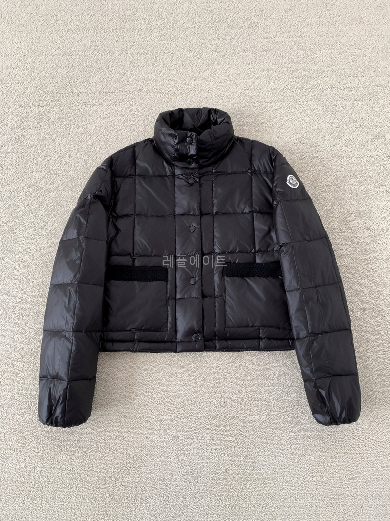 몽클레어-MONCLER  Jarcieu Braided Trim Short Down Jacket