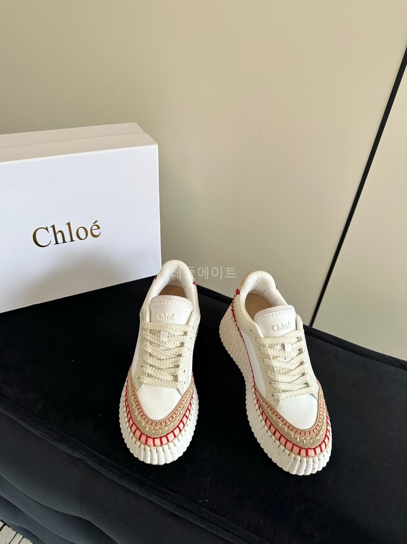 CHLOE-끌로에 CHC24U02IBD95U 나마 웨지 스니커즈(KD319)