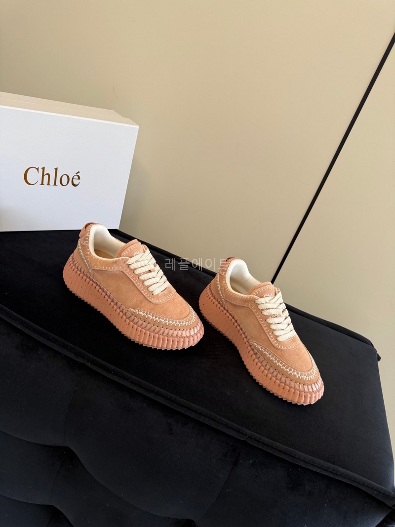 CHLOE-끌로에 CHC24A00RMS26Z 나마 웨지 스니커즈(KD295)