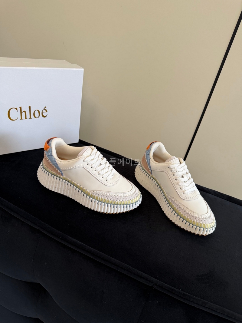 CHLOE-끌로에 나마 웨지 스니커즈(KD295)