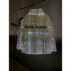 몽클레어-MONCLER Palm Angels MAYA 70 Down Jacket Puffer LED Light Glow Bright White 3-M-L