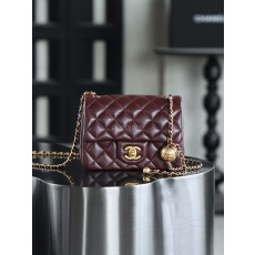 샤넬 AS1786 CHANEL 미니 골드볼 플랩 핸드백