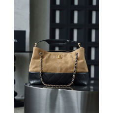 샤넬 CHANEL 쇼핑백 스웨이드 카프스킨