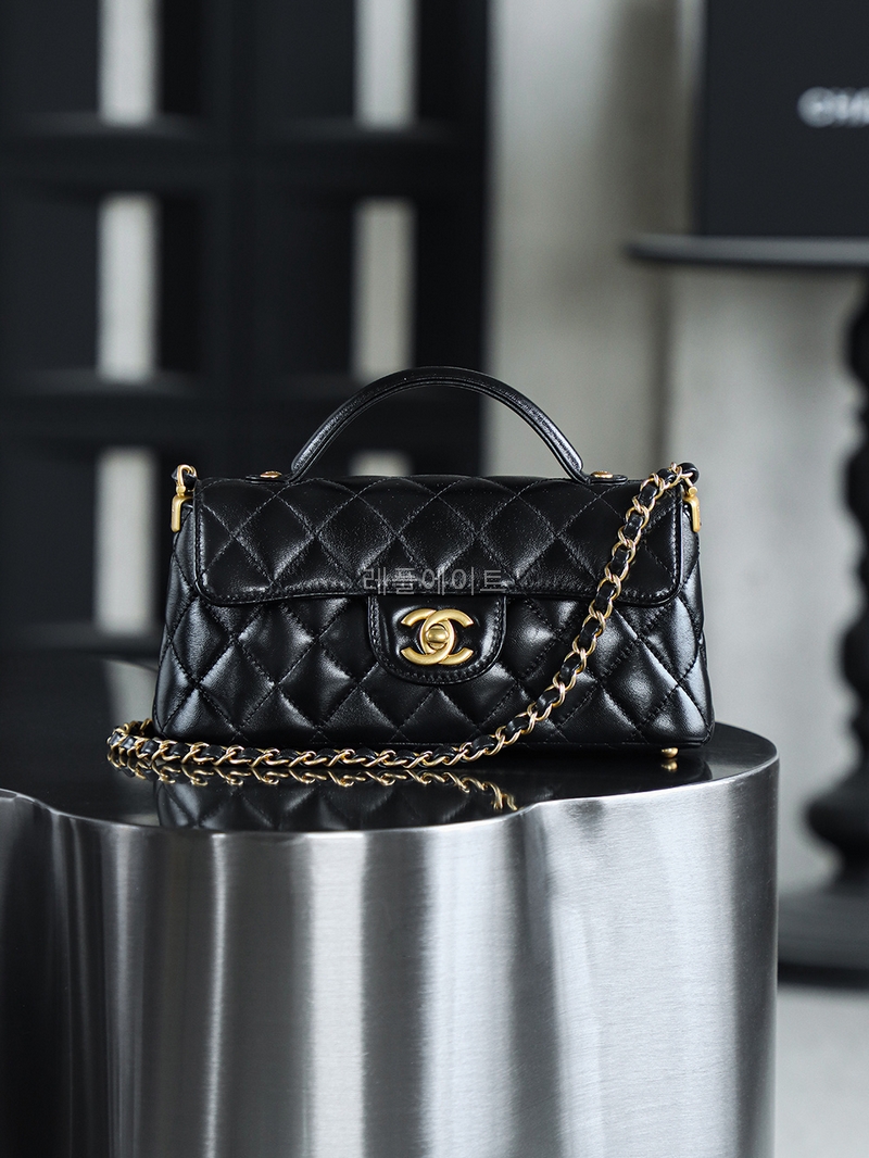 샤넬 CHANEL 25S 스몰 켈리 핸들 백