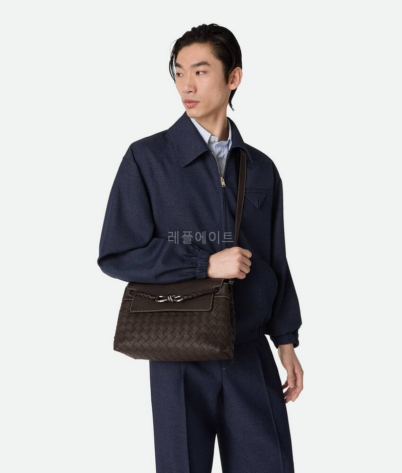 보테가 베네타 - BOTTEGA VENETA 815781V53N22180 Small Andiamo Messenger