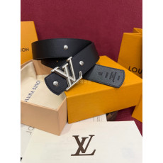LOUIS VUITTON-루이비통 디멘션 드리프트 플라워 스터드 40mm 리버서블 벨트