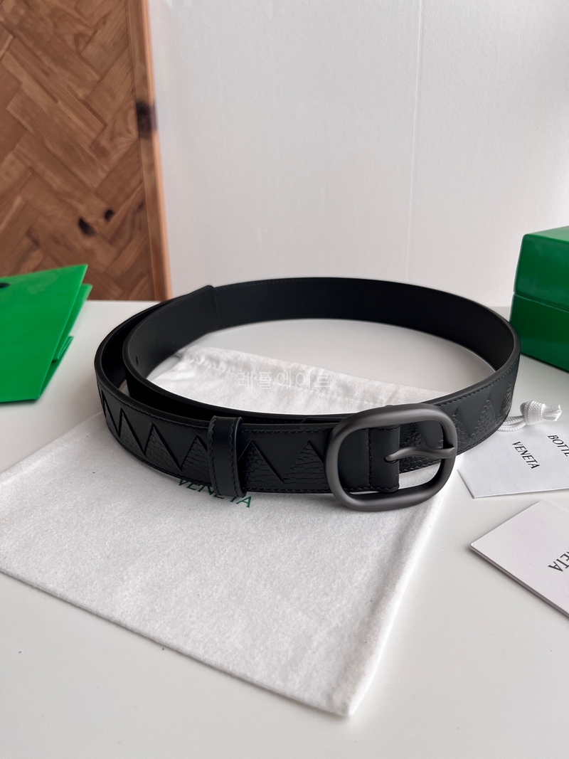 보테가 베네타 - BOTTEGA VENETA 인트레차토 벨트 (3.5CM)