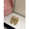 MIUMIU - 미우미우 5D577E_054_F0F24_F_005 Suede Deck mules