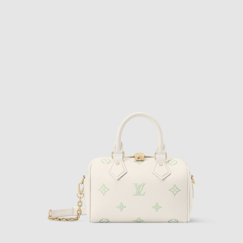 LOUIS VUITTON-루이비통 M27572 모노그램 앙프렝뜨스피디 반둘리에 20 밀키화이트&그린