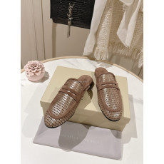 브루넬로 쿠치넬리 Brunello Cucinelli  261MZDVC3211 가죽 스파클링 네트 뮬