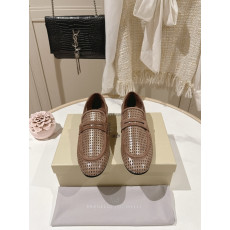 브루넬로 쿠치넬리 Brunello Cucinelli  261MZDVC3182 가죽 스파클링 네트 로퍼